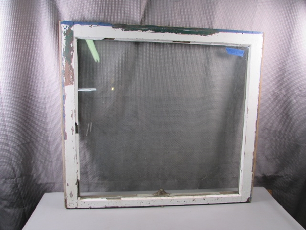 Vintage Single Pane Window