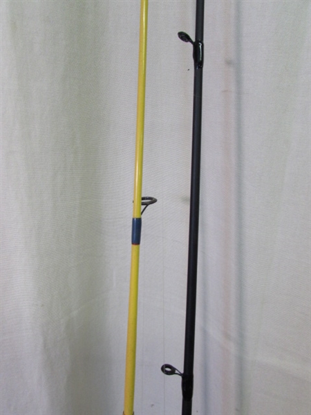 Fishing Rods Eagle Claw 6'6 & Shakespeare Contender 6'