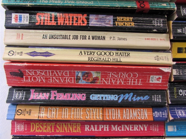 Large Lot of Books: Food Mysteries