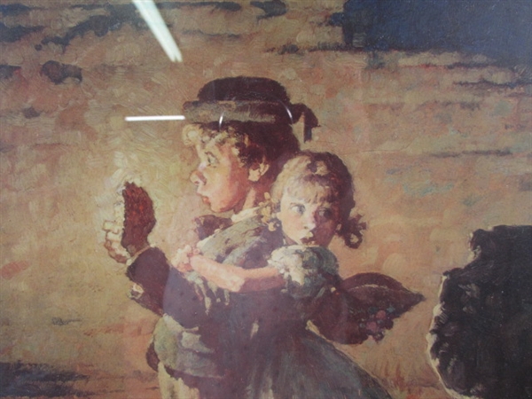 Lot Detail Norman Rockwell Signed Limited Edition Original Lithograph