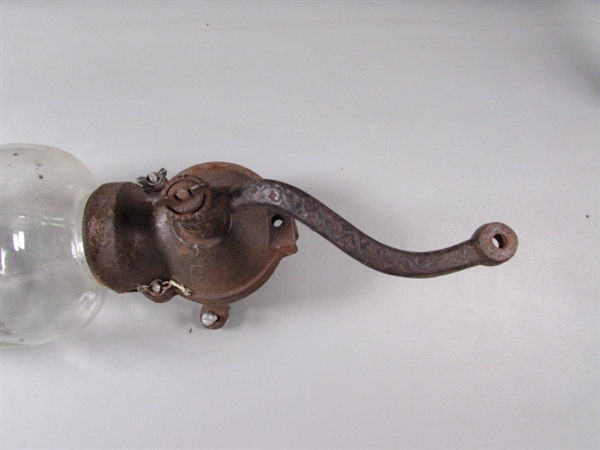 Antique Arcade Wall Mount Coffee Grinder