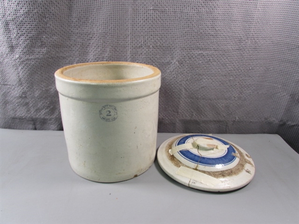 Garden City Pottery Crock