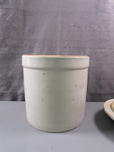 Garden City Pottery Crock