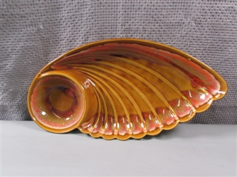 California Pottery Butterfly Wing Dish # R 134