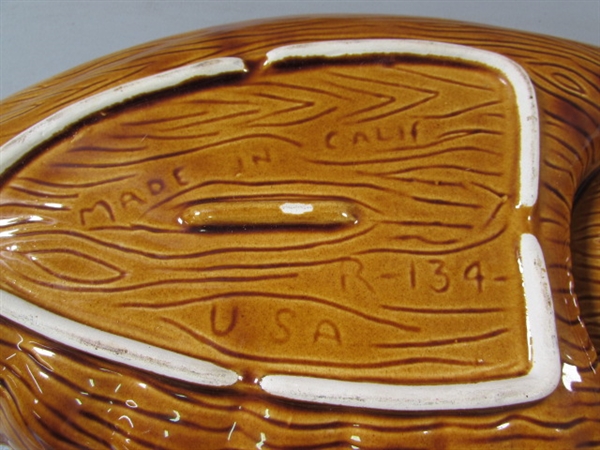 California Pottery Butterfly Wing Dish # R 134