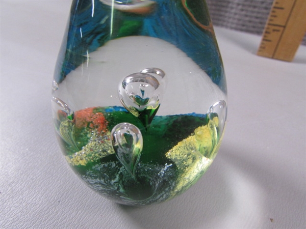 Glass Drop and Fish