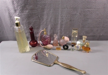 Ladies Collection- VTG Hand Mirror, Perfume: Bvlgari, Giorgio Armani, Tiffany, etc. and More