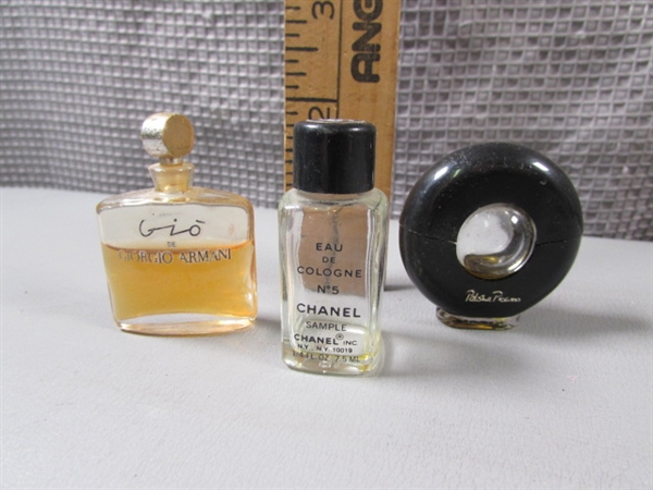 Ladies Collection- VTG Hand Mirror, Perfume: Bvlgari, Giorgio Armani, Tiffany, etc. and More