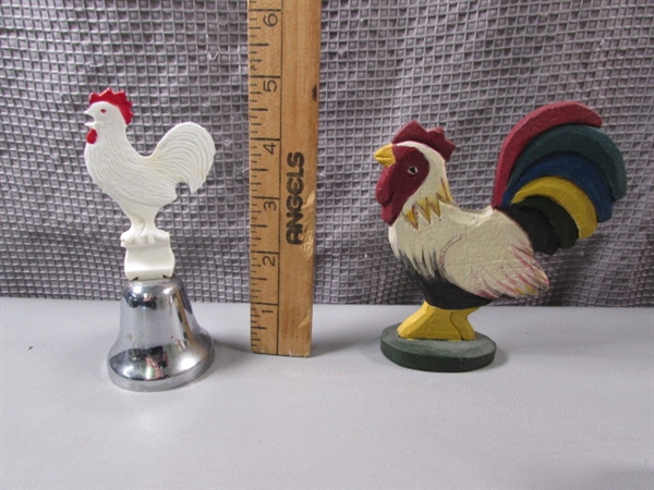 Chicken and Rooster: Clock, Shelf, Decor, etc.