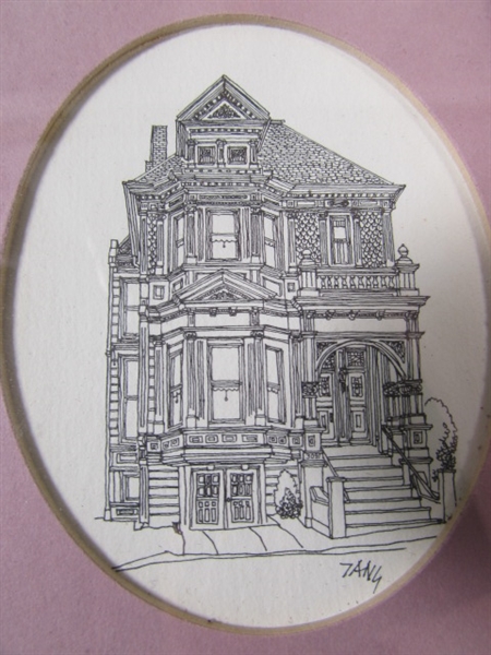 Virginia Celli 1972 San Francisco Victorian Prints and Smaller Pictures