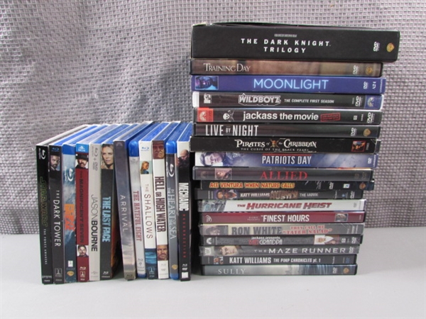 Blu-ray Movies and DVDs- Some New