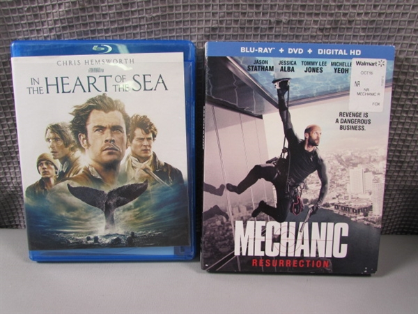 Blu-ray Movies and DVDs- Some New