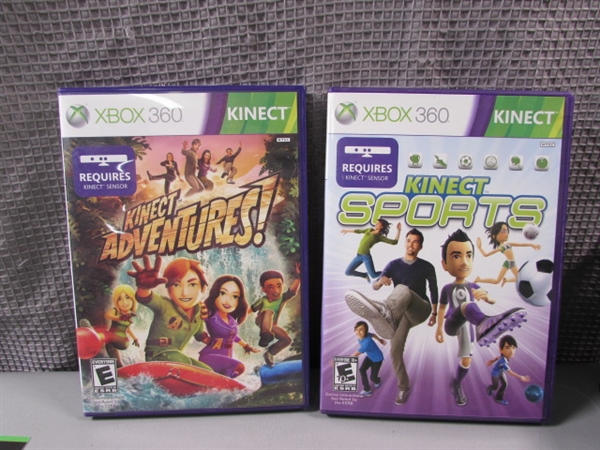 Xbox 360, Games, and Extras- 1 Xbox One Game