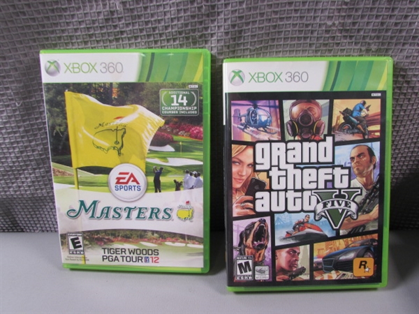 Xbox 360, Games, and Extras- 1 Xbox One Game