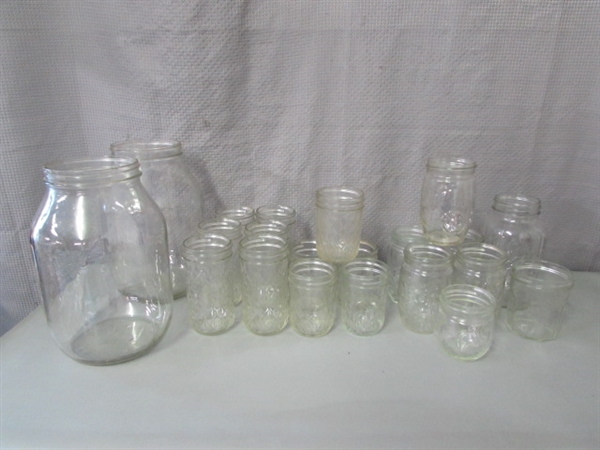 Jelly Jars and Other Canning Jars