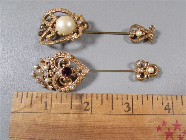 Hat Pins, Hair Pin, & Pins