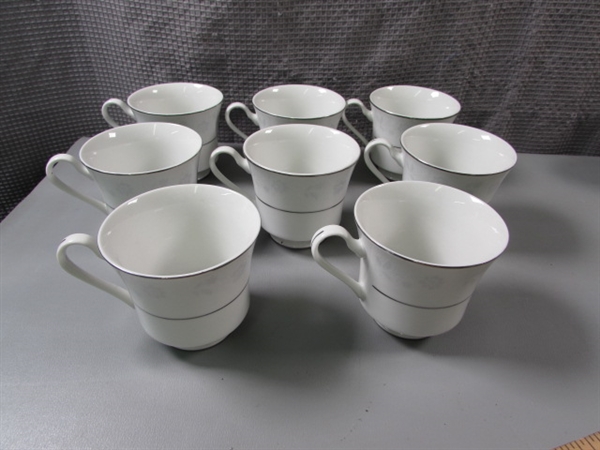 Fine Bone China Dish Set- 45 Pc Set