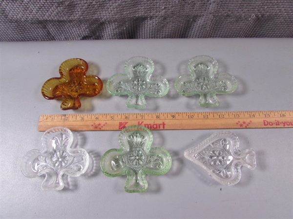 Assorted Glassware and Trinket Dishes