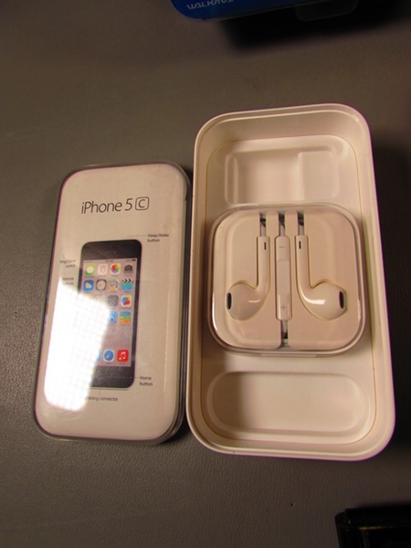 Cell Phone, Chargers, Headphones-New iPhone & Sony, etc.