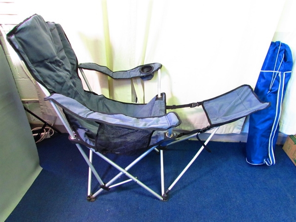 Eddie Bauer and Greatland Folding Captain Camp Chairs