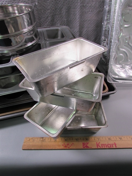 Muffin Tins, Cookie Sheets, and Baking Pans