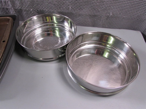 Muffin Tins, Cookie Sheets, and Baking Pans