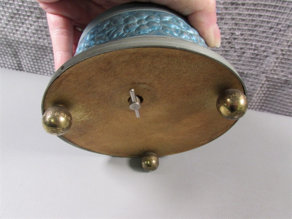 Antique Powder Makeup Music Box