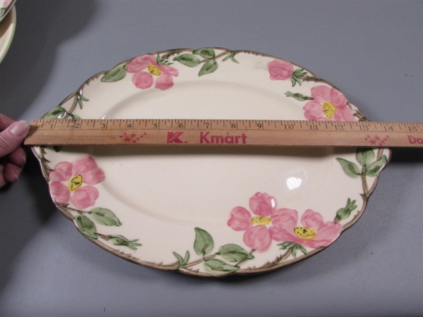 Vintage Franciscan Desert Rose and Asian Platter