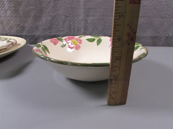 Vintage Franciscan Desert Rose and Asian Platter