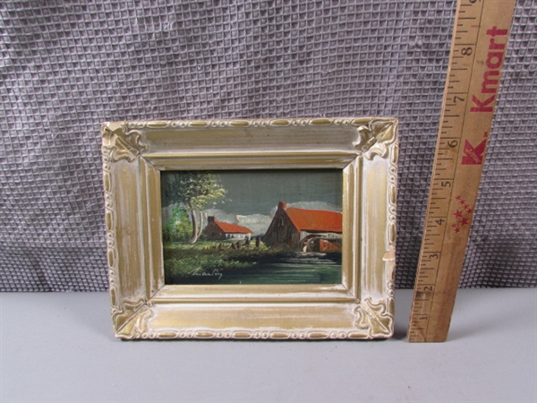 Vintage Country Framed Pictures
