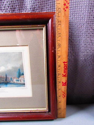Vintage-Antique Town and Country Framed Prints