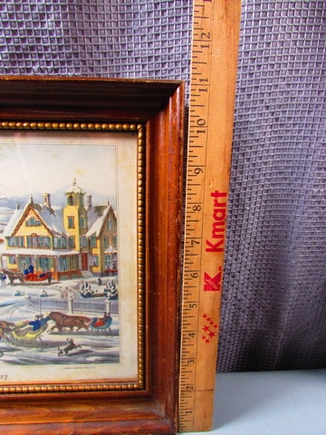 Vintage-Antique Town and Country Framed Prints