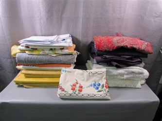 Table Cloths and Fabric Napkins