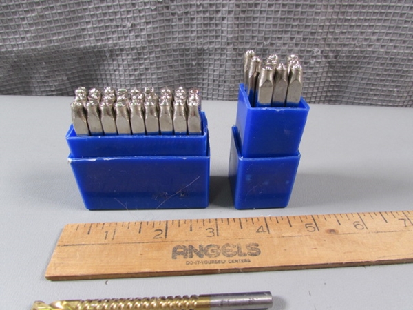 Drill Bits, Stamps, Clamps, etc.