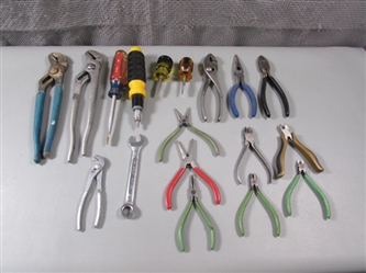 Pliers, Screwdrivers, and Wire Cutters