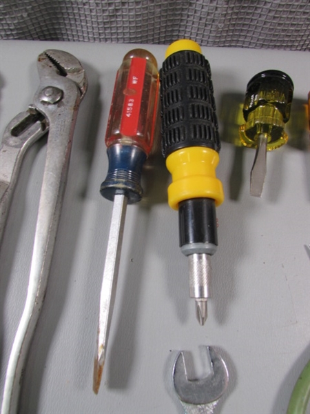 Pliers, Screwdrivers, and Wire Cutters