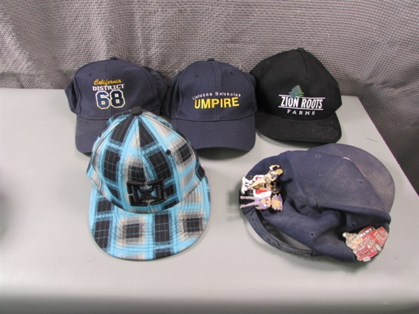 Collection of Baseball Caps