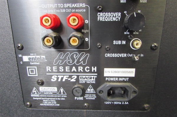 HSU Research STF-2 Subwoofer
