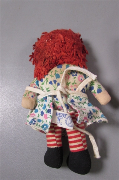 Vintage Raggedy Ann And Andy Dolls