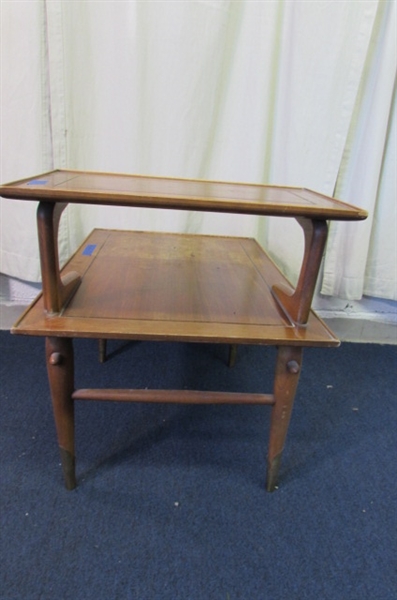Small Vintage Lane 2 Tier Side Table