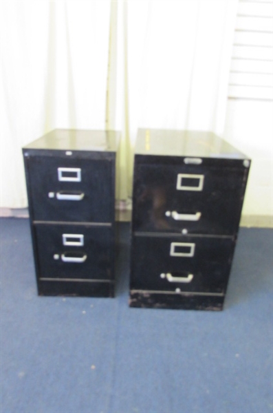 Pair of File Cabinets- Standard and Legal Size