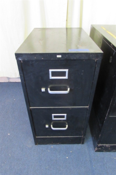 Pair of File Cabinets- Standard and Legal Size