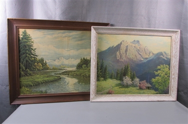 Framed Mountain Pictures