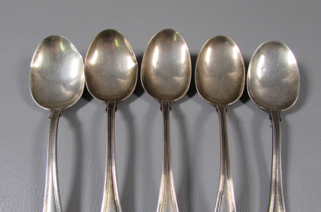 Lot Detail - 5 Sterling Silver A Feldenheimer Spoons