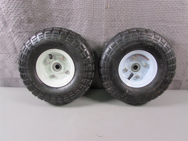 Pneumatic Hand Truck Tires-2 New