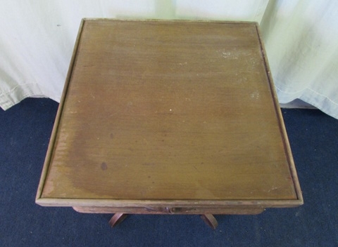 Vintage Wooden Table With Drawer