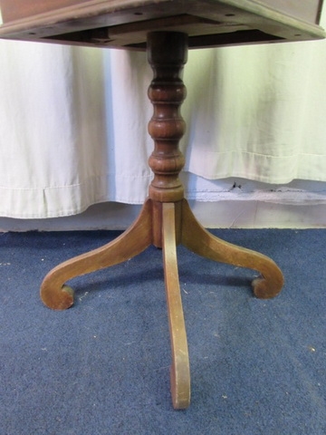 Vintage Wooden Table With Drawer