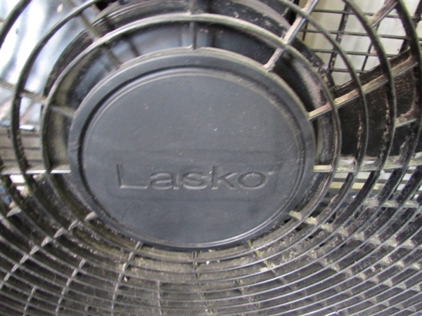 Lakewood and Lasko Box Fans