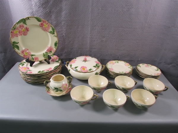 Franciscan Desert Rose Vintage Dish Set