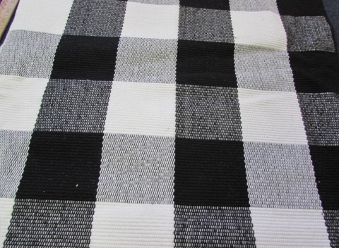 Pair of Checkered Mats